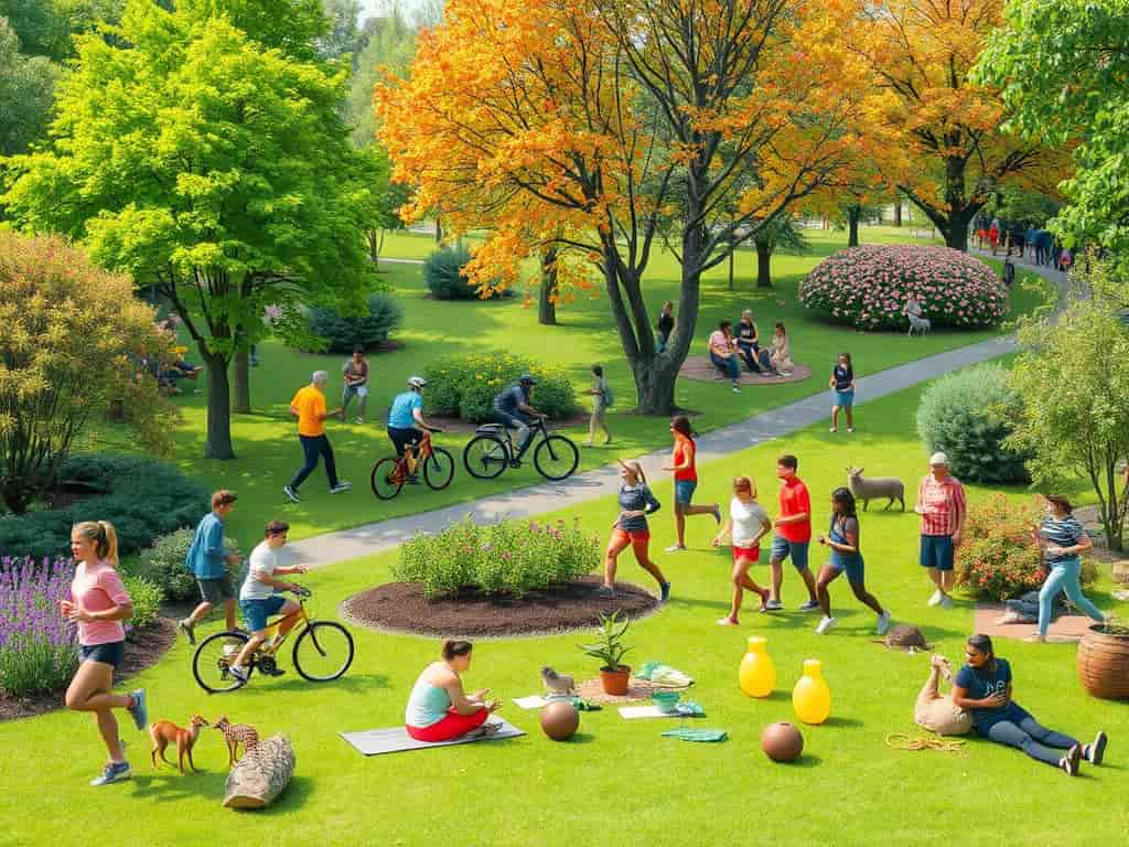 How Do Green Spaces Benefit From Exercise