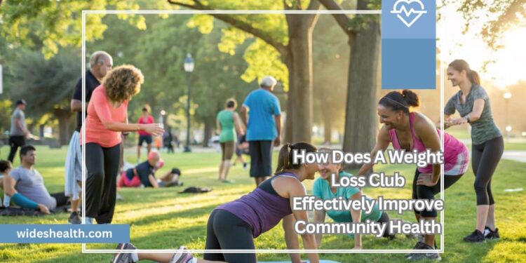 How Does A Weight Loss Club Effectively Improve Community Health