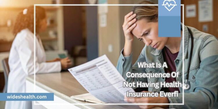 What Is A Consequence Of Not Having Health Insurance Everfi