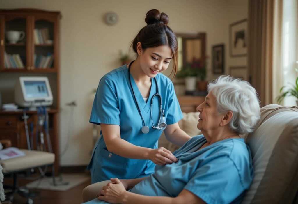 What are the home health RN pay-per-visit rates?