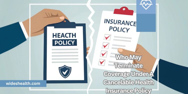 Who May Terminate Coverage Under A Cancelable Health Insurance Policy