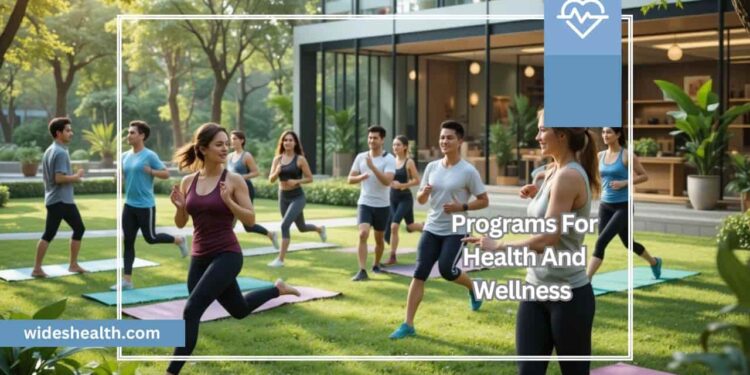 Programs For Health And Wellness