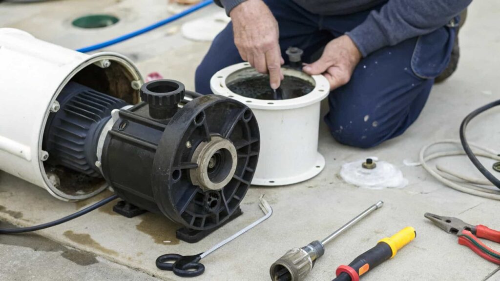 How Do I Check And Replace Seals Or Connections On The Sgsmf115 Waterway Pool Pump Specifications Manual Diagram